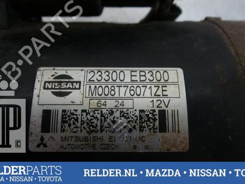 Used Starter NISSAN NAVARA NP300 (D40) 2.5 dCi 4WD (174 hp) 22153109