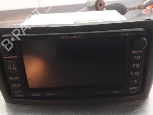 Used Radio TOYOTA AVENSIS Estate (_T25_) 2.0 D-4D (ADT250_, ADT250R) (126 hp) 28440457