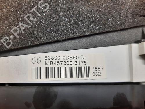 Instrument cluster TOYOTA YARIS (_P9_) 1.3 VVT-i (SCP90_, SCP90R) | BP22172021C47 