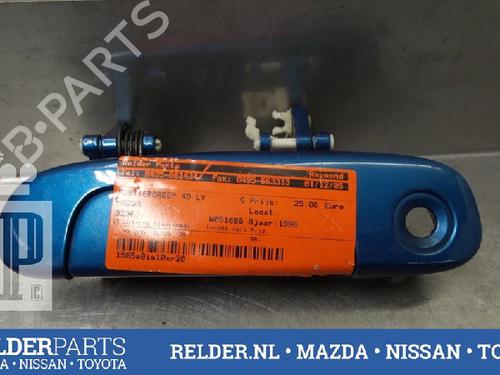 Used Front left exterior door handle MAZDA 323 F VI Hatchback (BJ) 1.3 16V (BJ3P, BJ14) (73 hp) 22134463