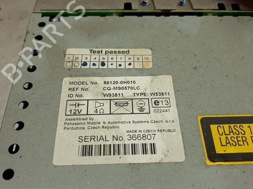 Radio TOYOTA AYGO (_B1_) 1.0 (KGB10_, KGB10R) | BP25891214E6 