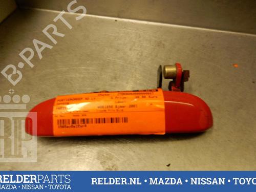 Used Front left exterior door handle TOYOTA YARIS VERSO (_P2_) 1.3 (NCP20_, NCP22_, NCP20R, NCP22R) (86 hp) 22135363