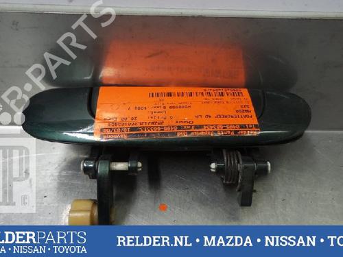 Used Rear left exterior door handle MAZDA 323 S VI Saloon (BJ) 1.5 16V (BJ5P) (88 hp) 22135093