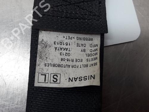 Rear left seatbelt NISSAN NOTE (E12) 1.2 | BP22161254I29 