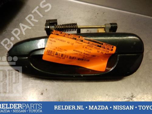 Used Rear left exterior door handle MAZDA 626 V Hatchback (GF) 2.0 H.P. (GFEP) (136 hp) 22135074