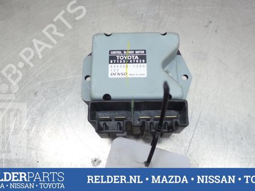 Used Heater resistor TOYOTA PRIUS Liftback (_W2_) 1.5 Hybrid (NHW20_, NHW20R) (112 hp) 22154272
