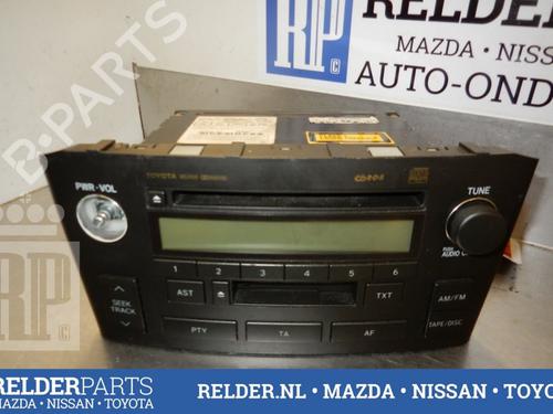 Radio TOYOTA AVENSIS (_T25_) 1.8 VVT-i (ZZT251_, ZZT251R) | BP22150616E6 