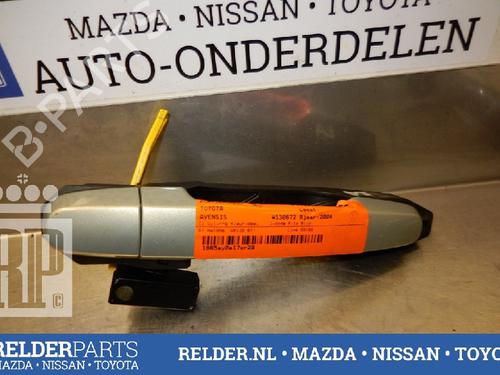 Venstre bak utvendig håndtak TOYOTA AVENSIS (_T25_) 2.0 D-4D (CDT250_, CDT250R) (116 hp) 22144359
