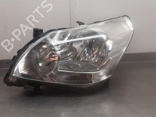 Used Left headlight Left headlight TOYOTA VERSO (_R2_) 1.6 (ZGR20_, ZGR20R) (132 hp) 33459287 33459287