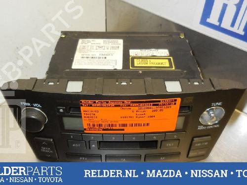 Used Radio TOYOTA AVENSIS (_T25_) 1.8 VVT-i (ZZT251_, ZZT251R) (129 hp) 22136899