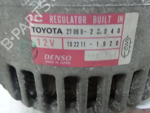 Generator TOYOTA MR2 III (ZZW3_) 1.8 16V VT-i (ZZW30) (140 hp) 22136580