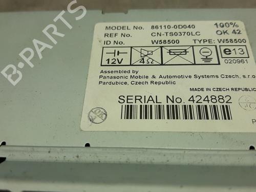 Display monitor TOYOTA YARIS (_P1_) 1.3 (SCP12_, SCP13_, SCP12R, SCP13R) | BP29384738C48 