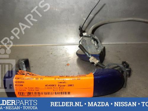 Used Front right exterior door handle NISSAN MICRA III (K12) 1.2 16V (80 hp) 22145459
