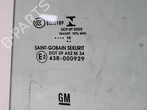 Rear left door window VAUXHALL GRANDLAND X / GRANDLAND (A18) 1.2 Turbo (75) | BP29945666C20