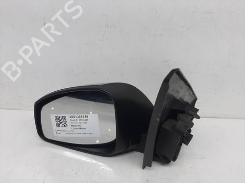 Used Left mirror RENAULT MEGANE III Grandtour (KZ0/1) 1.5 dCi (KZ09, KZ0D, KZ1G, KZ29, KZ14, KZ1W, KZ10, KZ1F,... (110 hp) 26857551