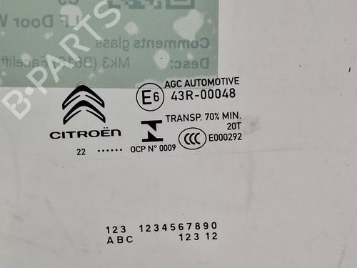 Front left door window CITROËN C3 / C3 ORIGIN III (SX) 1.2 PureTech 82 | BP26817067C18 