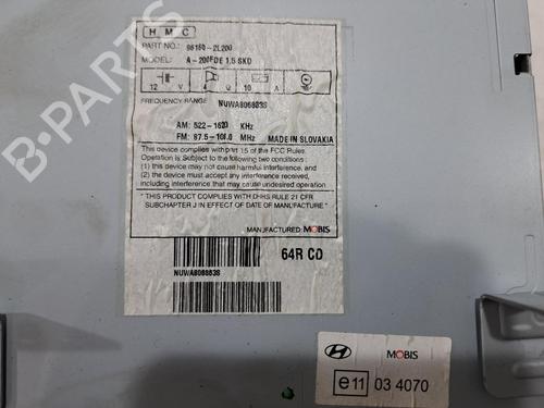 Radio HYUNDAI i30 (FD) 1.6 CRDi | BP30259956E6