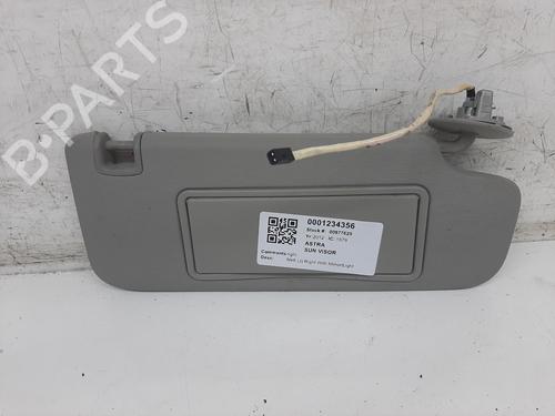 Used Right sun visor Right sun visor 26817031 26817031