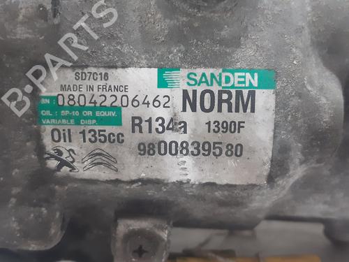 AC compressor PEUGEOT 3008 I MPV (0U_) 1.6 HDi | BP29553797M34 