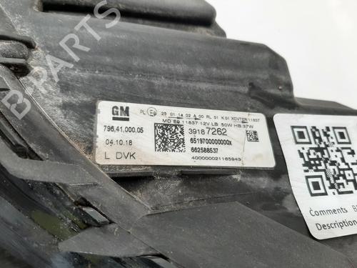 Left headlight VAUXHALL ASTRA Mk VII (K) (B16) 1.6 CDTi | BP36966623C28 - Image 3
