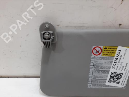 Left sun visor VAUXHALL AGILA Mk II (B) (H08) 1.2 i 16V | BP37160630I1 - Image 2