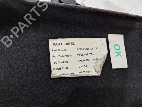 Hattehylle FORD B-MAX (JK) 1.0 EcoBoost | BP39694959C85  - Image 5