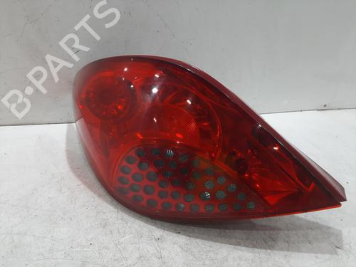 Used Left taillight PEUGEOT 207 (WA_, WC_) 1.6 HDi (109 hp) 30496723
