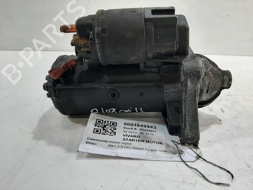 Starter VAUXHALL VIVARO A Bus (X83) 2.0 CDTI | BP30119669M8 