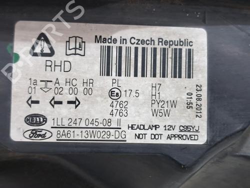 Right headlight FORD FIESTA VI (CB1, CCN) 1.25 | BP39210937C29 - Image 2