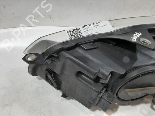 Right headlight VW GOLF VI Convertible (517) 2.0 TDI | BP31964885C29