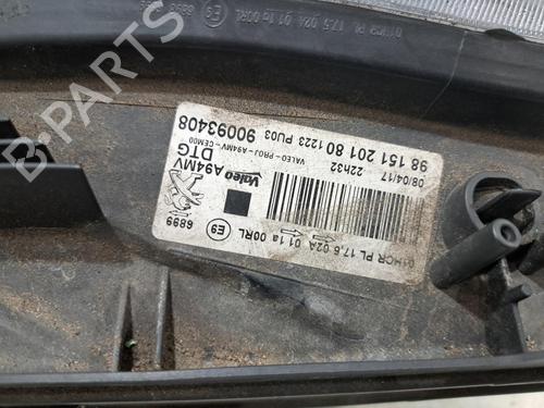 Right headlight PEUGEOT 2008 I (CU_) 1.2 THP 110 / PureTech 110 | BP32851914C29  - Image 5