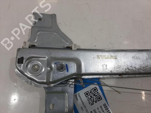 Front right window mechanism PEUGEOT 2008 I (CU_) 1.6 HDi | BP29398001C23 