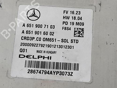 Control unit MERCEDES-BENZ SPRINTER 3,5-t Van (B907, B910) 314 CDI (910.631, 910.633) | BP26836390M11 