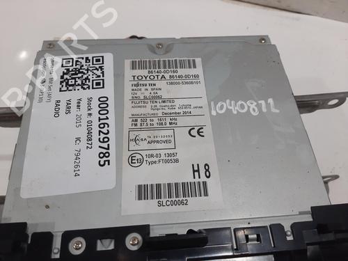 Radio TOYOTA YARIS (_P13_) 1.3 (NSP130_, NSP130) | BP32270165E6 