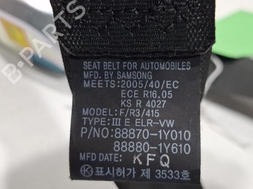 Front left seatbelt KIA PICANTO II (TA) 1.0 | BP39176917I26 - Image 2
