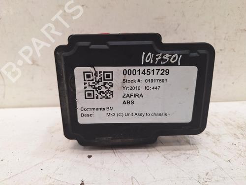 Used ABS pump VAUXHALL ZAFIRA Mk III (P12) 1.6 CDTi (75) (136 hp) 26937880