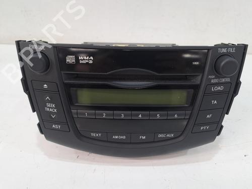 Used Radio TOYOTA RAV 4 III (_A3_) 2.2 D 4WD (ALA30_, ALA30R) (150 hp) 29236390