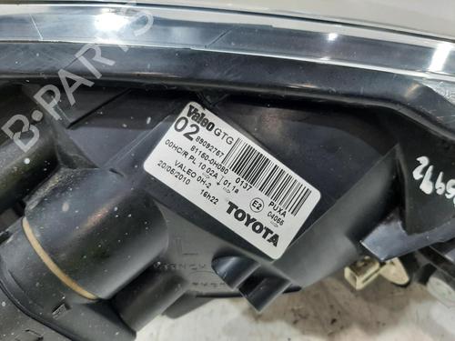 Left headlight TOYOTA AYGO (_B1_) 1.0 (KGB10_, KGB10R) | BP30870144C28