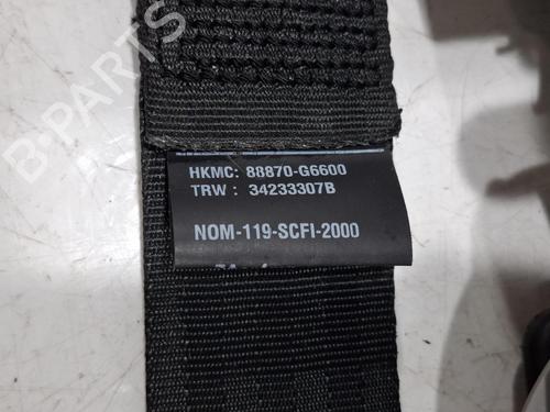 Front left seatbelt KIA PICANTO III (JA) 1.0 | BP39983654I26 - Image 2