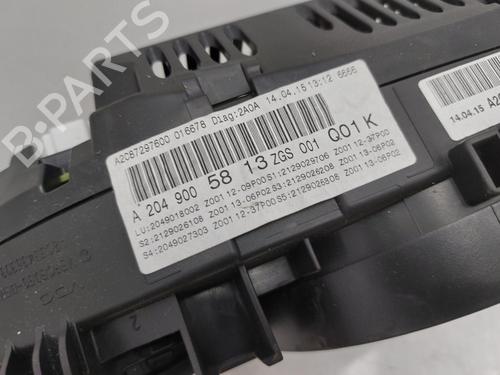 Instrument cluster MERCEDES-BENZ C-CLASS Coupe (C204) C 250 CDI (204.303) | BP26758589C47 