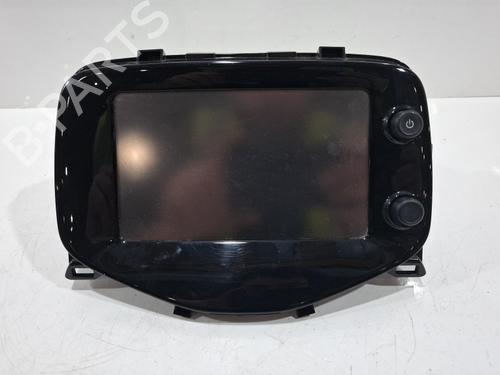 Used Radio Radio CITROËN C1 II (PA_, PS_) 1.2 VTi 82 (82 hp) 40466795 40466795