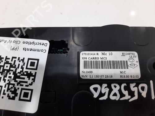 Climate control RENAULT CLIO IV (BH_) 1.5 dCi 90 | BP37435201I5 - Image 2