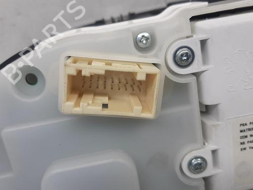Instrument cluster PEUGEOT 208 I (CA_, CC_) 1.2 PureTech 82 | BP26847476C47