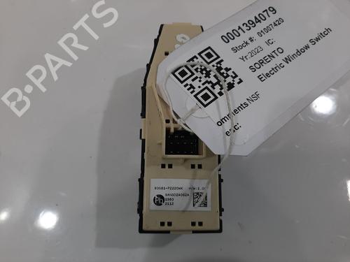 Left front window switch KIA SORENTO IV (MQ4, MQ4A) 1.6 T-GDi Hybrid | BP26816552I27 - Image 4