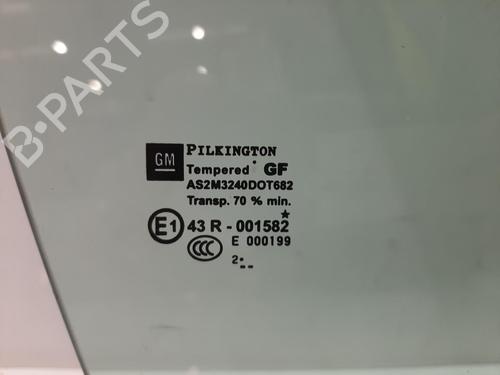 Front right door window VAUXHALL ZAFIRA Mk II (B) (A05) 1.6 | BP28138193C19 