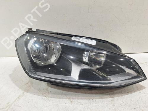Used Right headlight VW GOLF VII (5G1, BQ1, BE1, BE2) 1.4 TSI (122 hp) 32027207