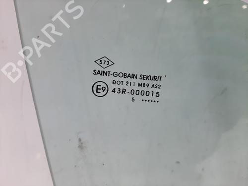 Front right door window DACIA SANDERO II TCe 90 (B8M1, B8MA, B8AC) | BP29703741C19 