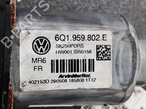 Front left window mechanism SKODA FABIA II (542) 1.4 TDI | BP29883305C22
