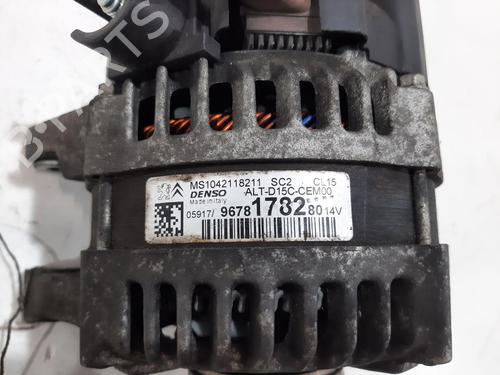 Alternator PEUGEOT 3008 II SUV (MC_, MR_, MJ_, M4_) 1.2 THP/ PureTech 130 (MRHNSM, MRHNSU, MRHNSJ, MRHNYW,... | BP30119499M7 