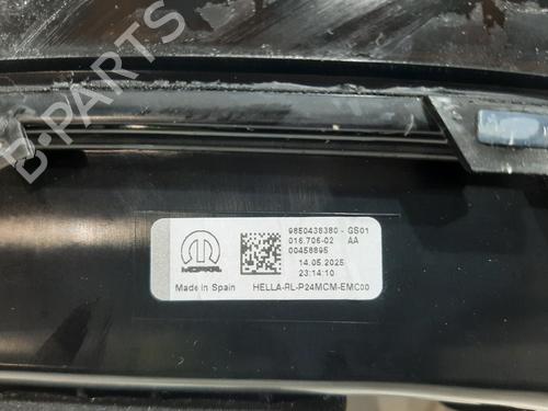 Right taillight PEUGEOT 2008 II (UD_, US_, UY_, UJ_, UR_, UC_) 1.2 PureTech 130 (USHNS, URHNS) | BP30721886C35 